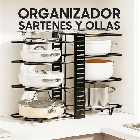 ESTANTE ORGANIZADOR DE OLLAS Y TAPAS – Vendo RD