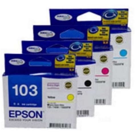 Epson 103 STYLUS Multicolor Ink Cartridge Price in India, Specs ...