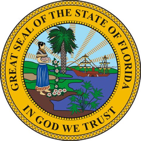 Great Seal of Florida vector svg file | Etsy