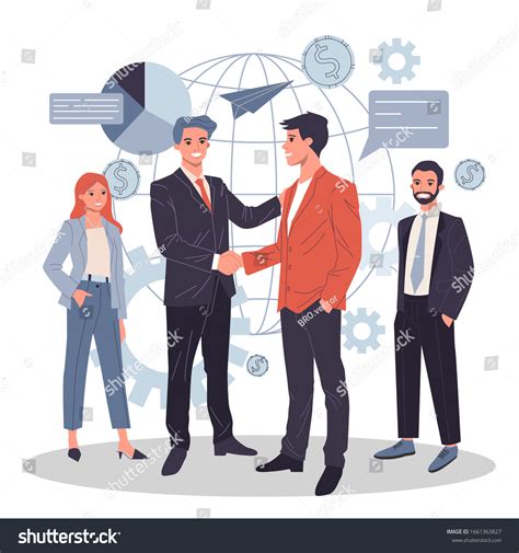 Global Partnership Vector Images 的图像结果