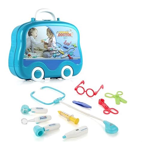 Buy Chanak Premium Doctor Set Suitcase for Kids, Doctor Set with LED ...