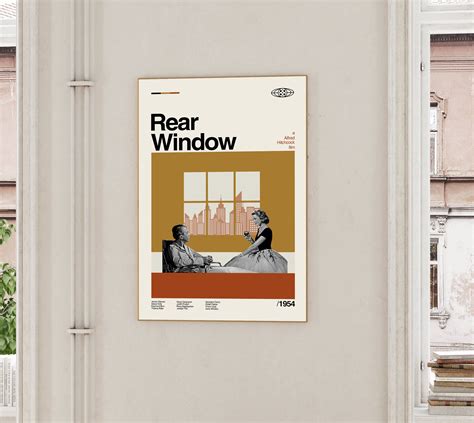 Rear Window Poster Rear Window Print Custom Poster Movie - Etsy