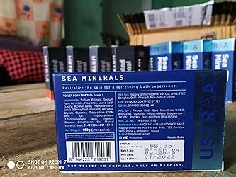 Buy Ustraa Deo Soap For Men With Sea Minerals - 6 x 100 GM (Pack of 6 ...