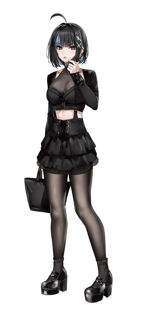 Goth Girl : r/ElegantR34