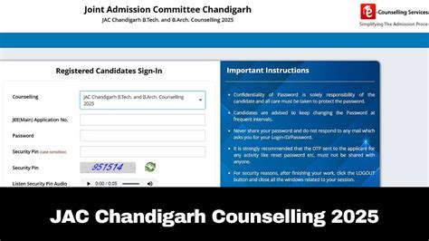 JAC Chandigarh Counselling 2025: Spot Round 2 Choice Filling Process ...