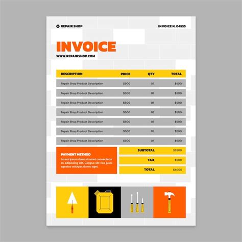 Image result for Auto Repair Shop Invoice Software