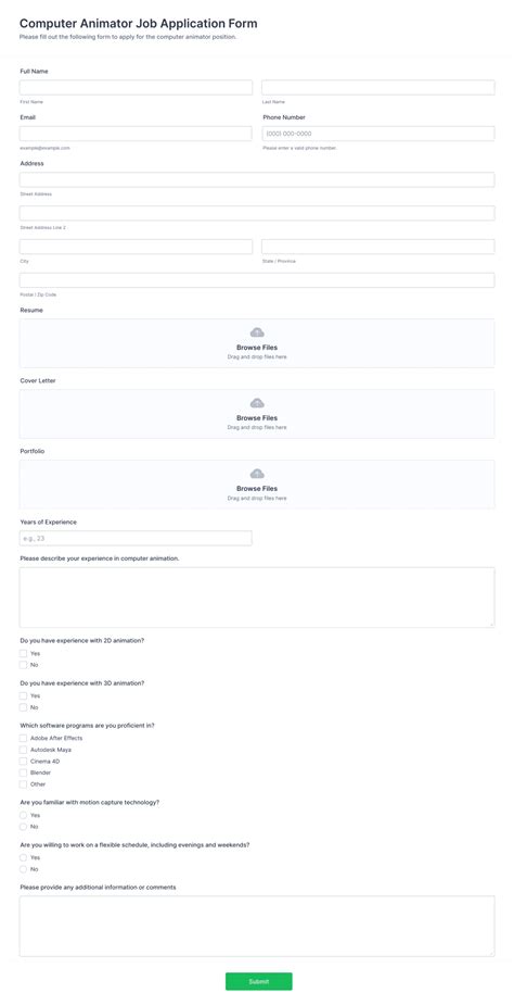 Image result for Computer Job Application Form
