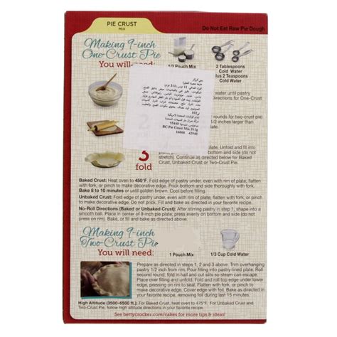 Betty Crocker Pie Crust