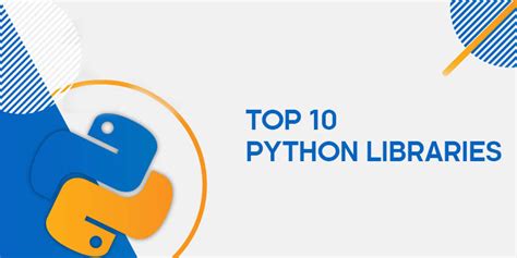 Top 10 Python Libraries | Python Modules | Python Libraries for Data ...