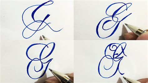 Calligraphy Fancy Cursive Capital G | Lissimore Photography