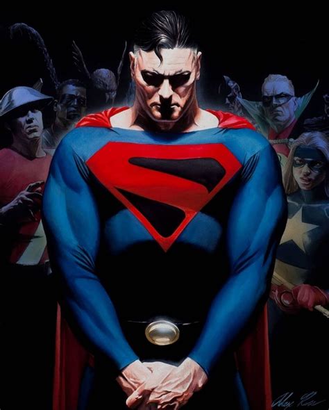 Kingdom Come Superman By Alex Ross | Alex ross, Superman, Superhero