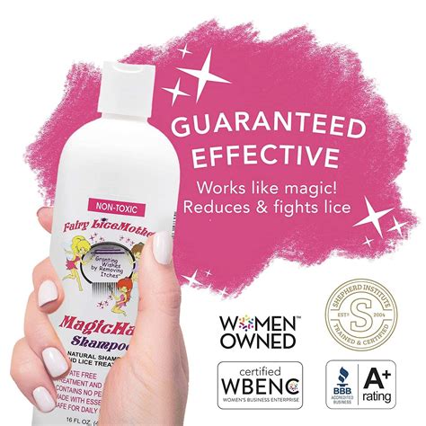 MagicHalo Lice Prevention Shampoo | Fairy LiceMothers 16oz | Essential ...