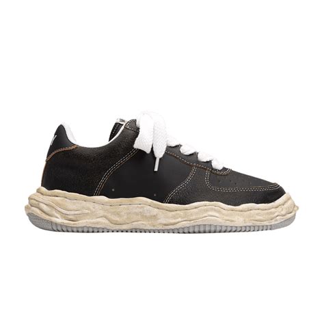 Maison Mihara Yasuhiro Wayne Low Cracking Leather - Black White Price ...
