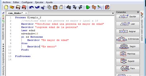 Image result for PSeInt Estructura Multiple