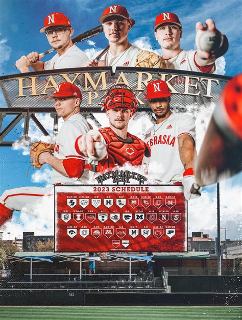 2023 Husker Baseball Schedule Announced : r/Huskers