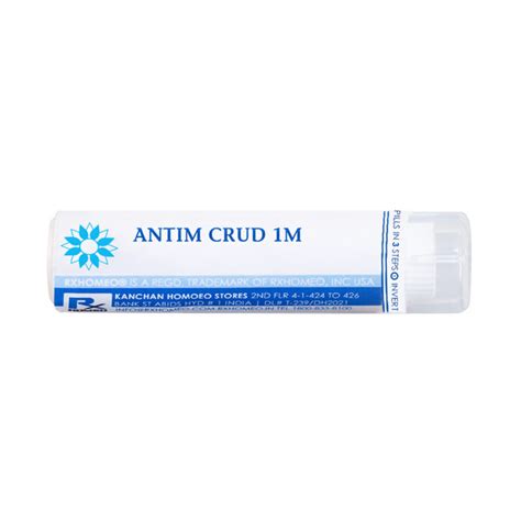 Buy Rxhomeo® Homeopathic ANTIM CRUD 1M - 250 Pills - lactose-free high ...
