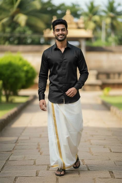 Kerala Mundu / Dhoti Online – Southloom.com - Kerala Handloom and ...
