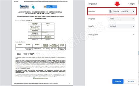 FOSYGA [ADRES]: Consulta de EPS por cédula [2023]