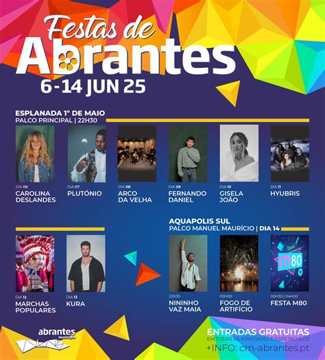 Festa Dos Santos Populares 2025 | AGENDA ATUALIZADA