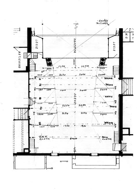 Proscenium Ground Plan 的图像结果