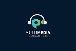 Multimedia Logo Design 的图像结果