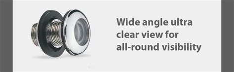 Buy Eye Berry BASI Sales Ultra Clear 180 Degree Round Zinc Door Viewer ...