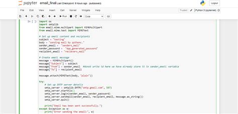 Image result for Email List Input Python Code