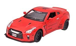 Toyshine 1:32 Metal GTR Diecast Car, Opening Doors, Vehicle Toy Car, 6 ...