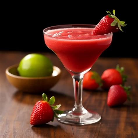 Virgin Strawberry Daiquiri - Mocktails Maken