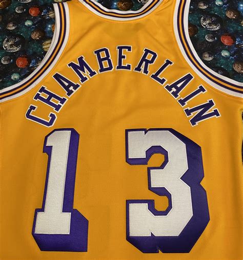 Mitchell & Ness HWC NBA LA Los Angeles Lakers Wilt Chamberlain ...