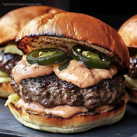 Spicy Jalapeño-Onion Smash Burgers – Perfect for a Flavorful Meal - My ...
