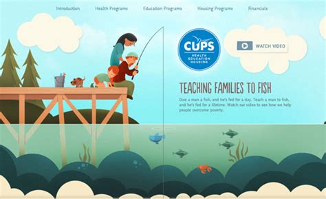 Teaching Families to Fish,Best CSS, Website Gallery, CSS Galleries ...