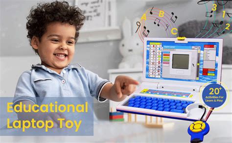 Zest 4 Toyz Educational Laptop for Kids Toy Computer Fun Activity ...