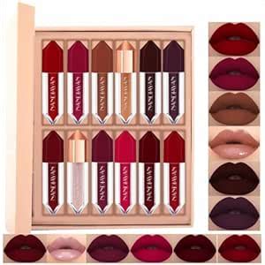 Buy Nandiayan by Colorsky® Diamond Mini Liquid Lipstick 2ml (Pack of 12 ...