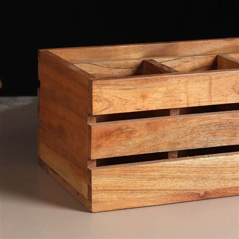 Wooden Kitchen Tools Organizer Holder – Yura Designs