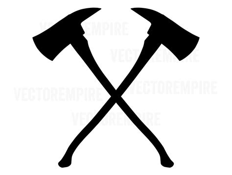 Axe SVG - Firefighter Axe Vector - Fire Department SVG - Firemen Cricut ...