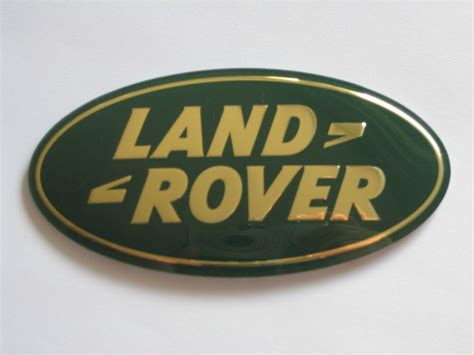 EuroActive OEM Land Rover Green & Gold Front Grille Emblem India | Ubuy
