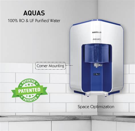 HAVELLS Aquas 7 L RO + UF Water Purifier Suitable for all - Borewell ...