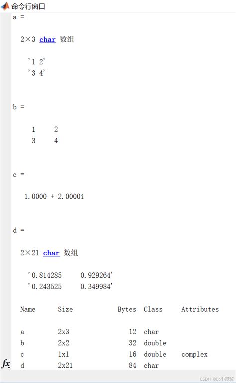 MATLAB Input Character 的图像结果