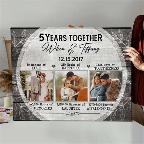 5th Year Wedding Anniversary Gifts