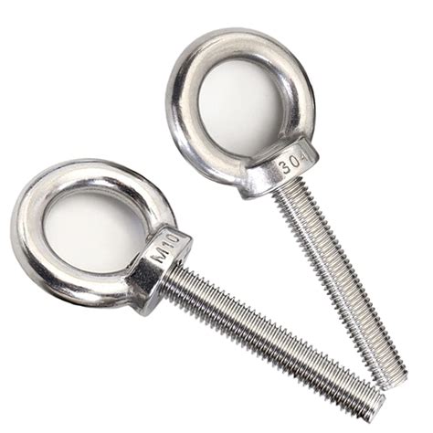 AIVOOF Stainless Steel Eye Bolts, 2 Pack M10 India | Ubuy