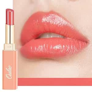 Buy Oulac Moisturising Lipstick Coral Peach, Moisture Shine Hydrating ...