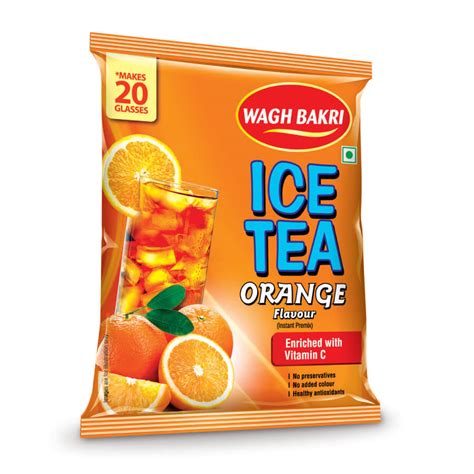 Buy Wagh Bakri Orange Ice Tea | Perfect balance of citrusy goodness and tea
