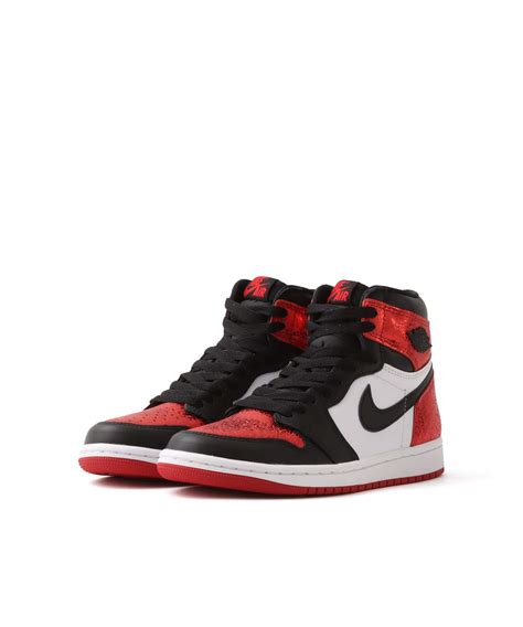 JORDAN BRAND WMNS AIR JORDAN 1 RETRO HI OG VARSITY RED/BLACK-WHITE ...