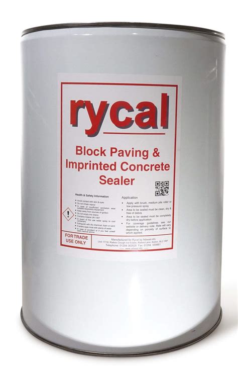 Buy Rycal Block Paving and Concrete Sealer 20Ltr Online at desertcart INDIA