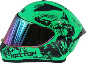 Skylon HASTON SE Wild Wolf Full FACE ISI & DOT Certified Full FACE ...