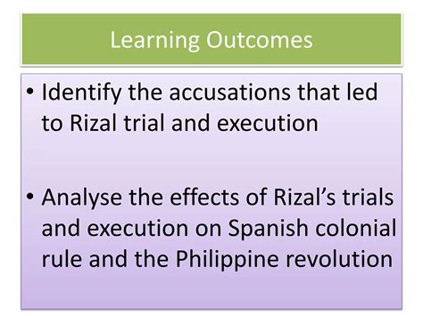 JOSE RIZAL: TRIAL, EXECUTION AND MARTYRDOM | PPTX
