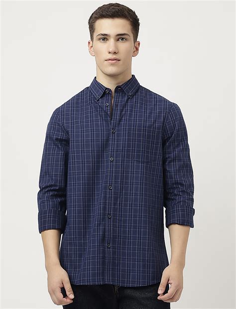 Buy Pure Cotton Checked Shirt at Marks & Spencer