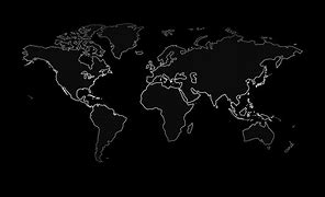 Image result for Map of World Dark