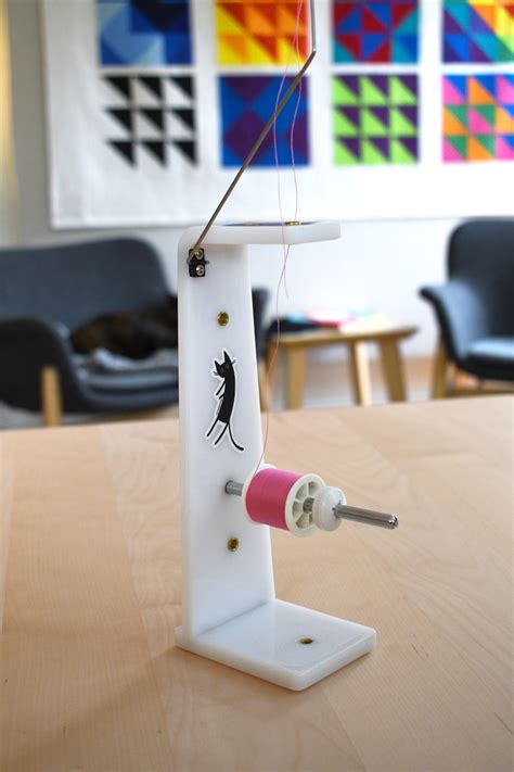 Image result for How to Wind Embroidery Thread On Replacement Spool